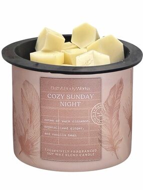 Wax Melts 4oz - Bath and Body Works - Cozy Sunday Night